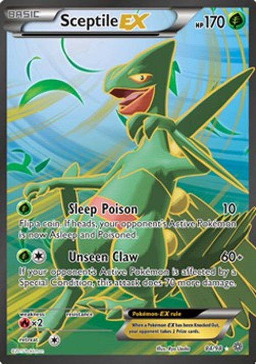 Pokemon Sceptile EX (AOR 84)