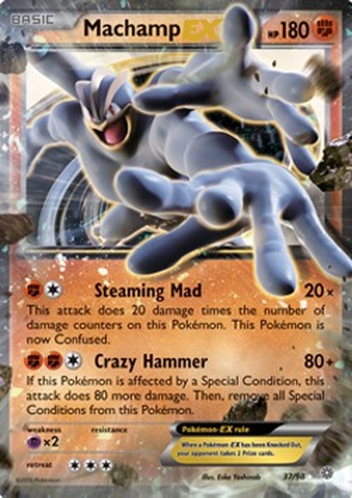 Pokemon Machamp EX (AOR 37)