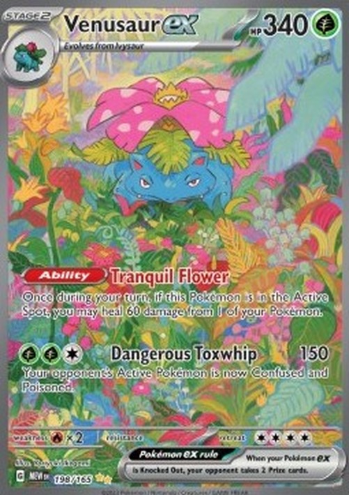 Pokemon Venusaur ex (MEW 198)