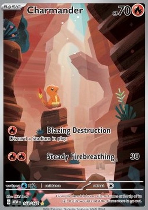 Pokemon Charmander (MEW 168)