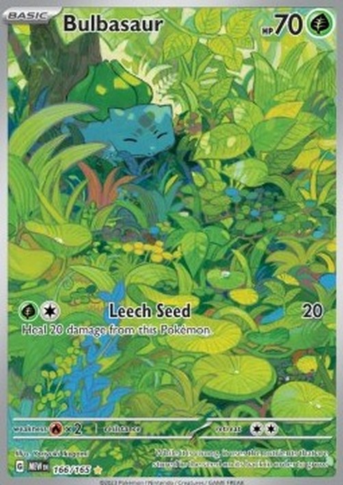 Pokemon Bulbasaur (MEW 166)
