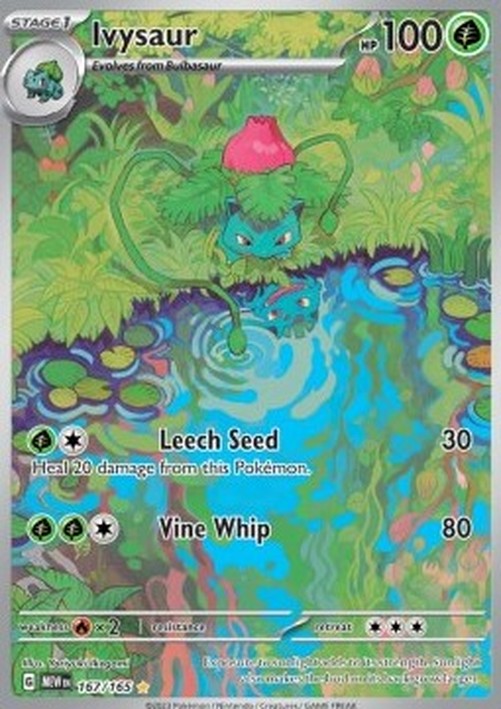 Pokemon Ivysaur (MEW 167)