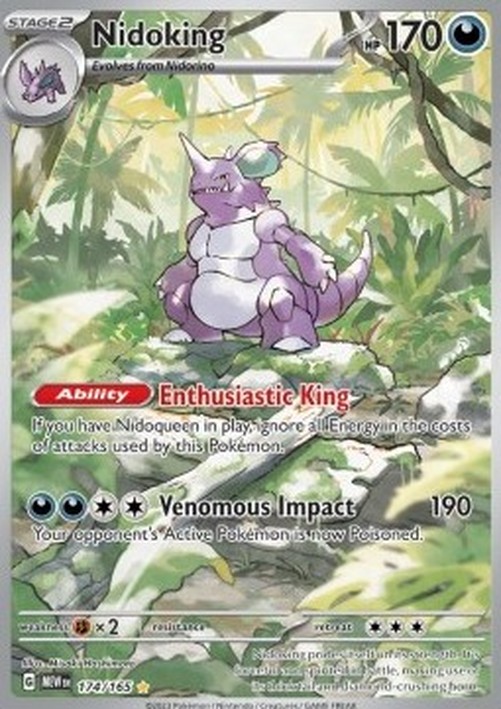 Pokemon Nidoking  (MEW 174)