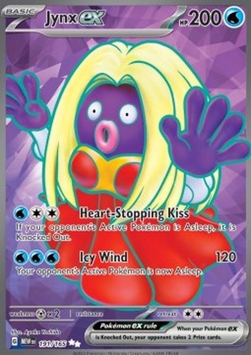 Pokemon Jynx ex  (MEW 191)
