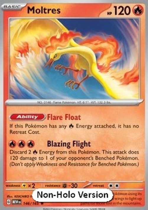 Pokemon Moltres  (MEW 146)