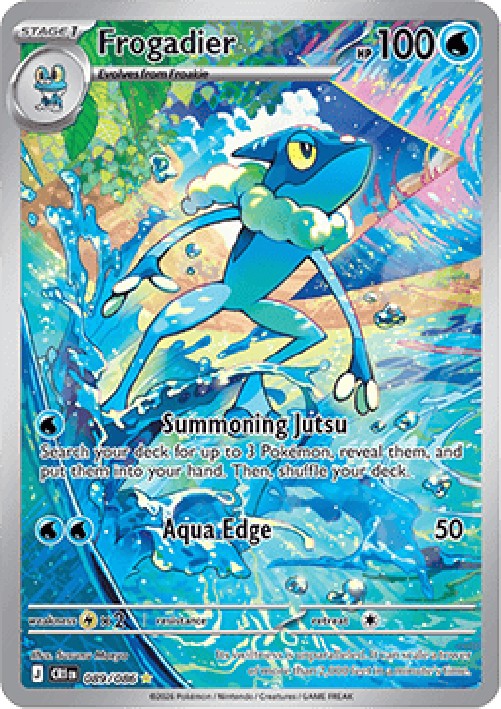 Pokemon Frogadier  (CRI 089)