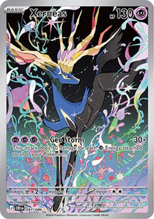 Pokemon Xerneas  (CRI 091)