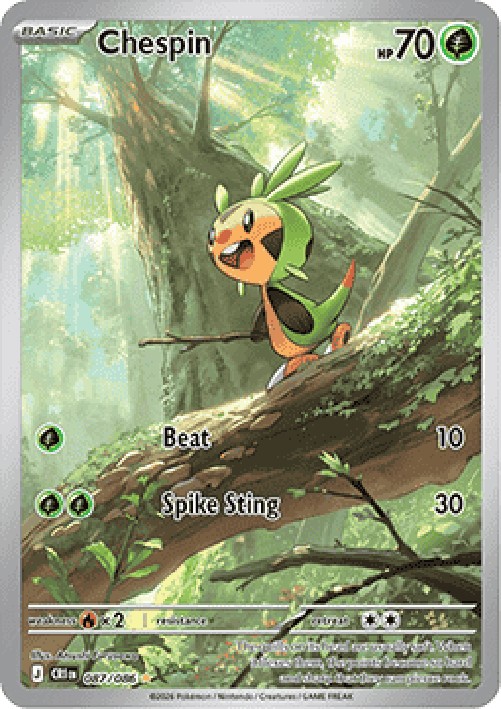 Pokemon Chespin  (CRI 087)