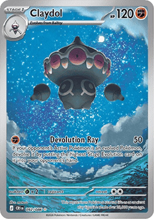 Pokemon Claydol  (CRI 092)