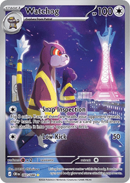 Pokemon Watchog  (CRI 097)