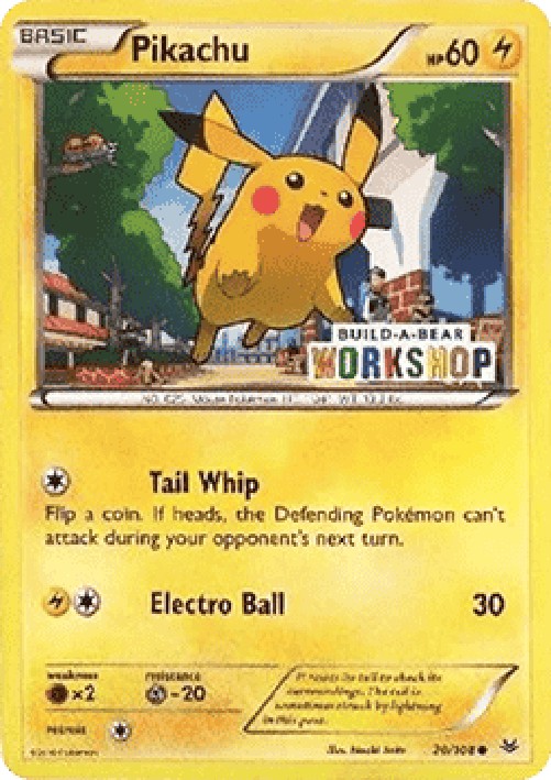 Pokemon Pikachu  (ROS 20)