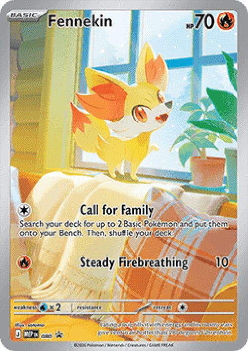Pokemon Fennekin (MEP 080)
