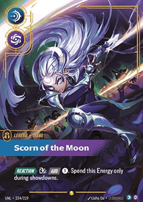 Riftbound UNL Diana, Scorn of the Moon (V.2 - Showcase)