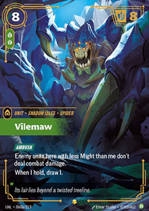 Riftbound UNL Vilemaw (V.2 - Showcase)