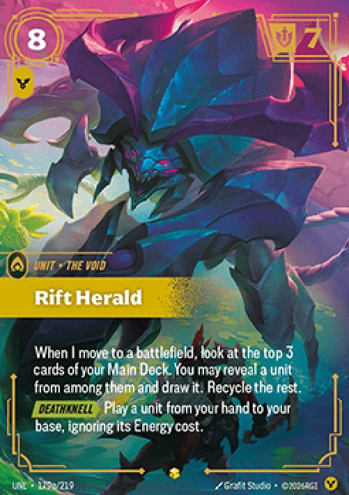 Riftbound UNL Rift Herald (V.2 - Showcase)