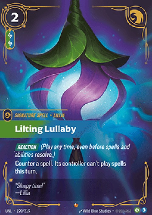 Riftbound UNL Lilting Lullaby