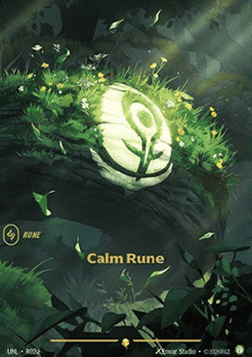 Riftbound UNL Calm Rune