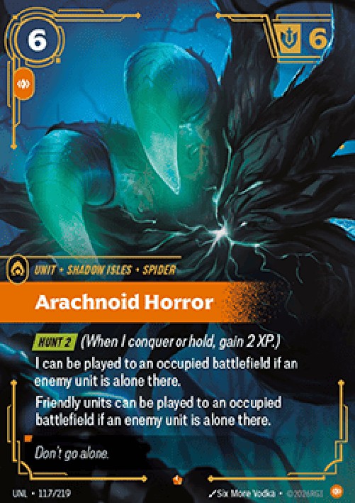 Riftbound UNL Arachnoid Horror