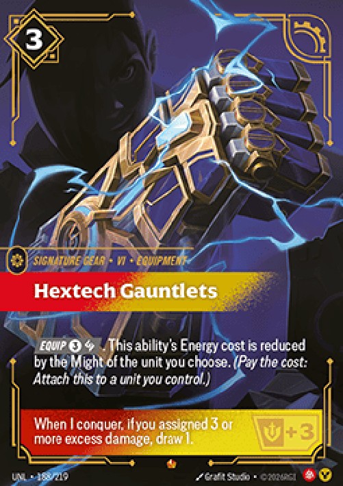 Riftbound UNL Hextech Gauntlets