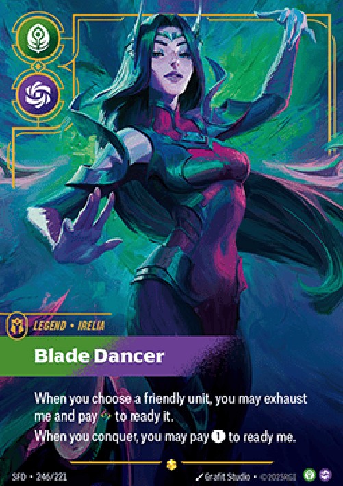 Riftbound SFD Irelia, Blade Dancer (V.2 - Showcase)