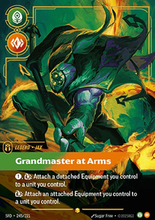 Riftbound SFD Jax, Grandmaster at Arms (V.2 - Showcase)