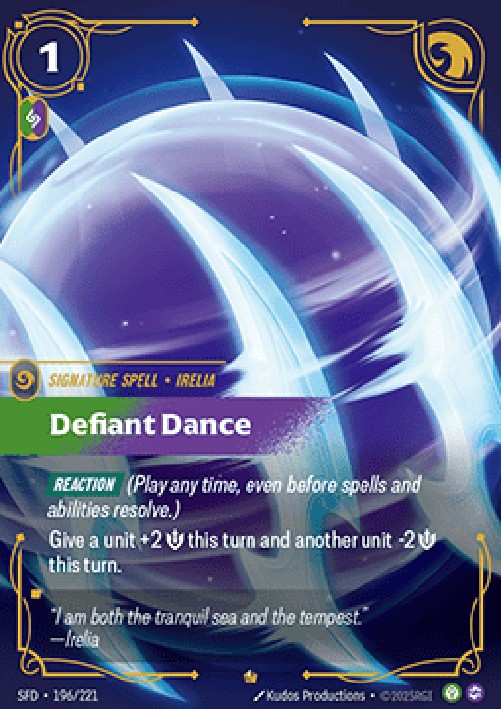 Riftbound SFD Defiant Dance