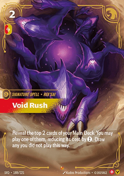Riftbound SFD Void Rush