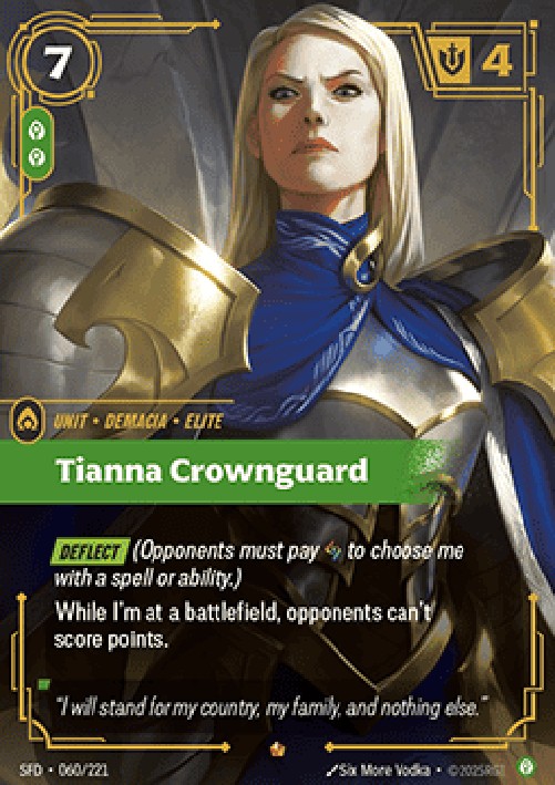 Riftbound SFD Tianna Crownguard