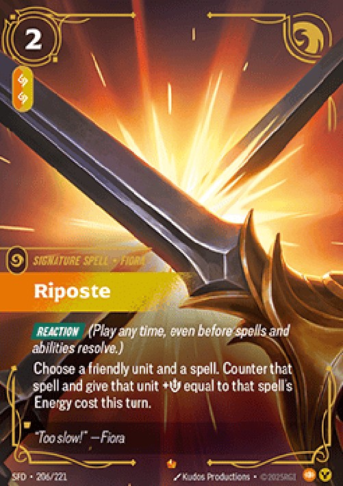 Riftbound SFD Riposte