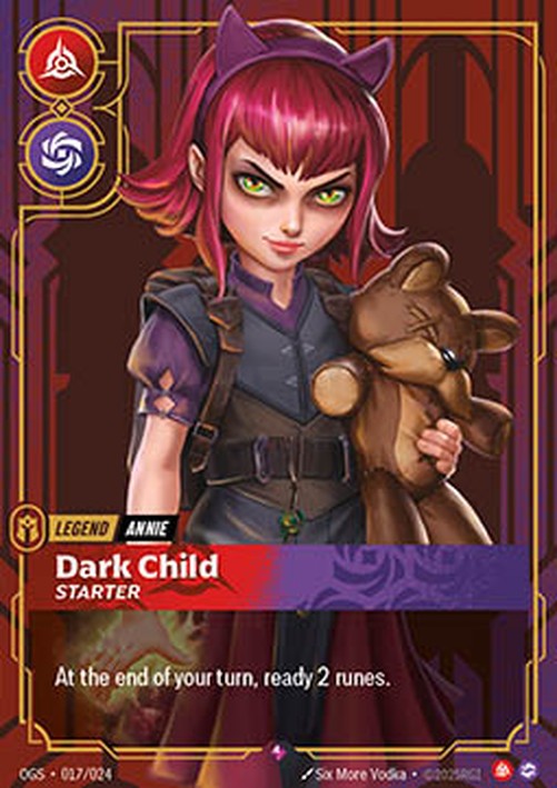 Riftbound OGS Annie, Dark Child