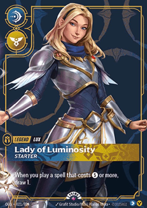 Riftbound OGNX Lux, Lady of Luminosity