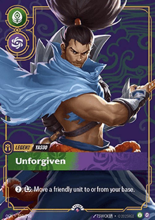 Riftbound OGNX Yasuo, Unforgiven