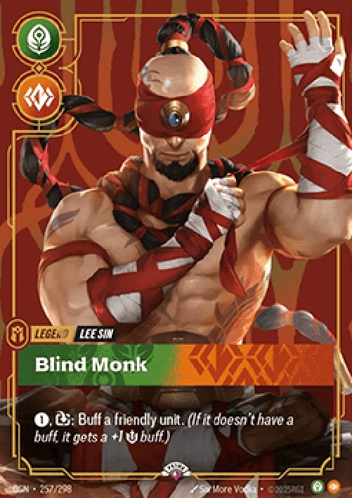 Riftbound OGNX Lee Sin, Blind Monk