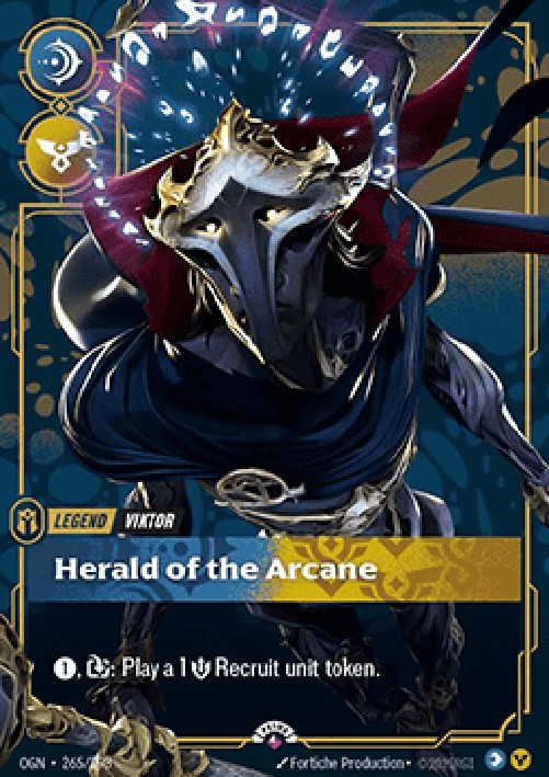 Riftbound OGNX Viktor, Herald of the Arcane