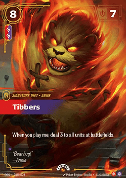Riftbound OGNX Tibbers