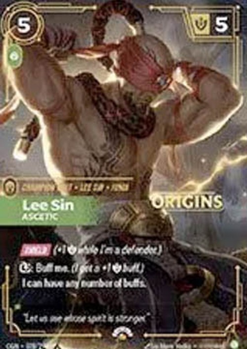 Riftbound OGNX Lee Sin, Ascetic