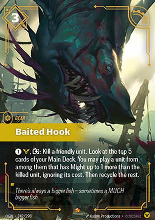 Riftbound OGN Baited Hook