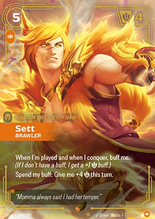 Riftbound OGN Sett, Brawler (V.1 - Epic)