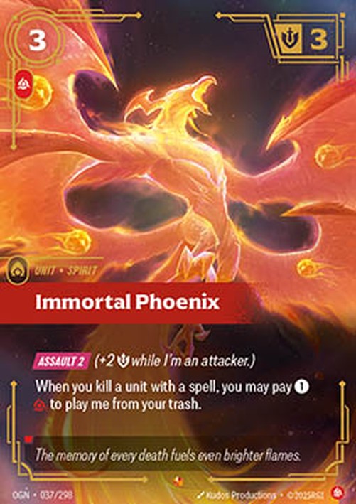 Riftbound OGN Immortal Phoenix