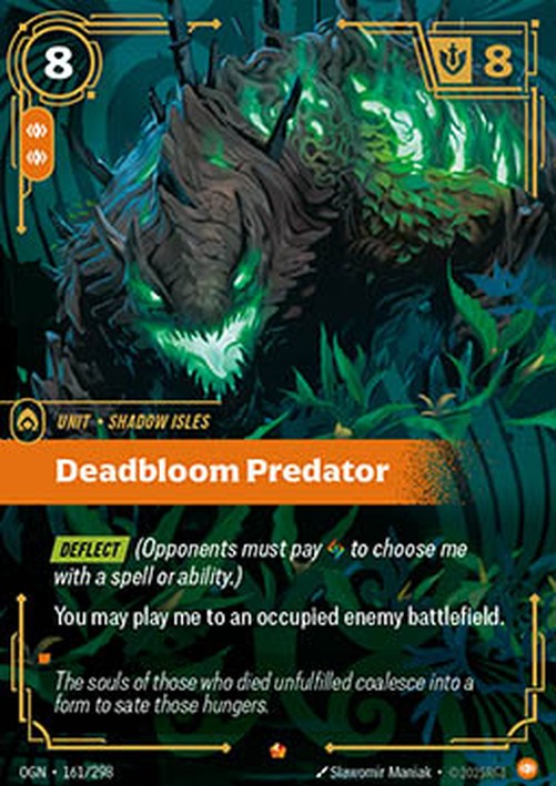 Riftbound OGN Deadbloom Predator