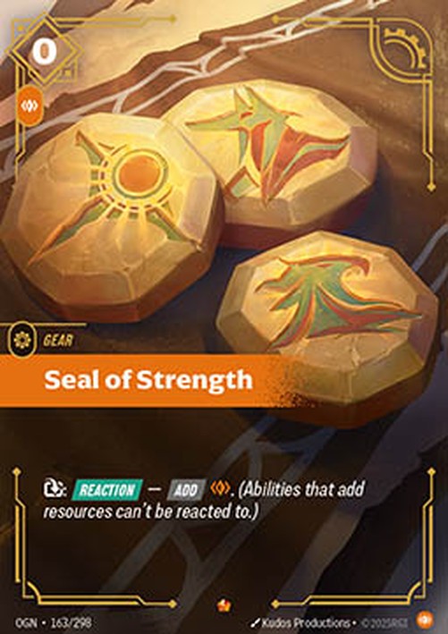 Riftbound OGN Seal of Strength