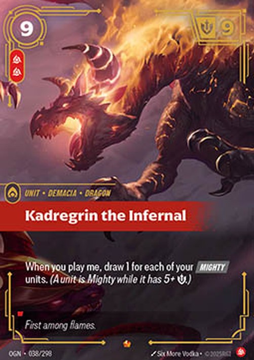 Riftbound OGN Kadregrin the Infernal