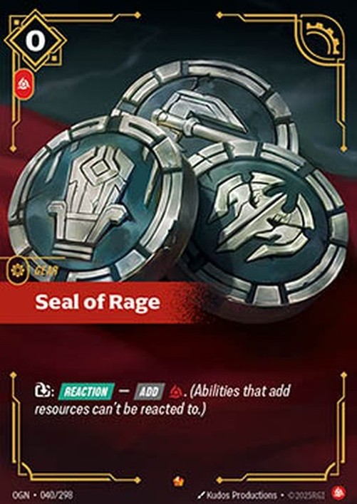 Riftbound Seal of Rage