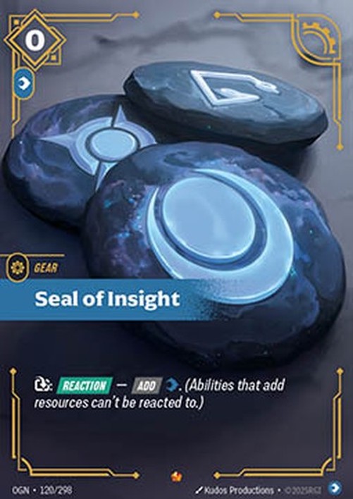Riftbound Seal of Insight