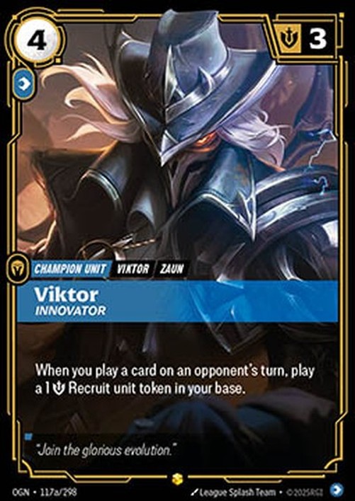 Riftbound Viktor, Innovator (V.2 - Showcase)