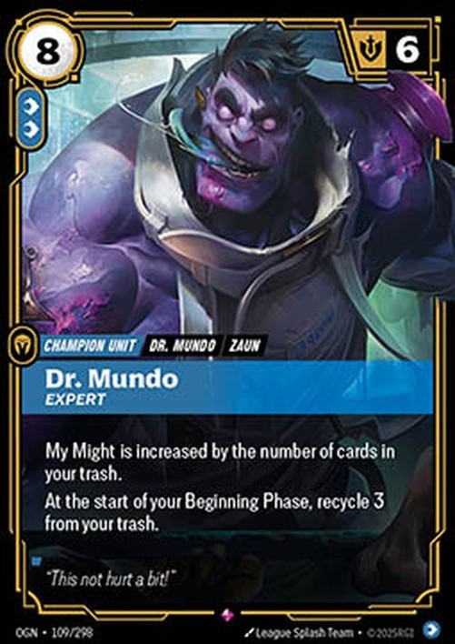 Riftbound Dr. Mundo, Expert