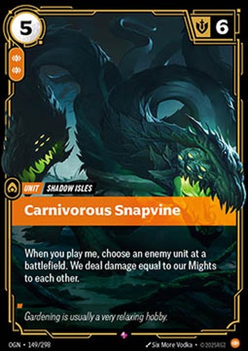 Riftbound Carnivorous Snapvine