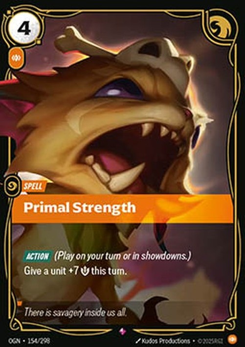 Riftbound Primal Strength