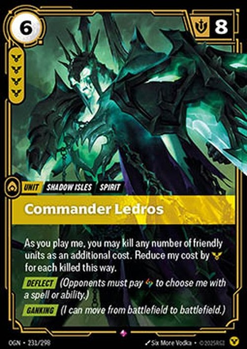 Riftbound Commander Ledros