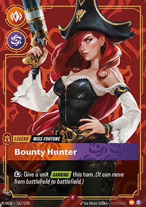 Riftbound Miss Fortune, Bounty Hunter (V.1 - Rare)